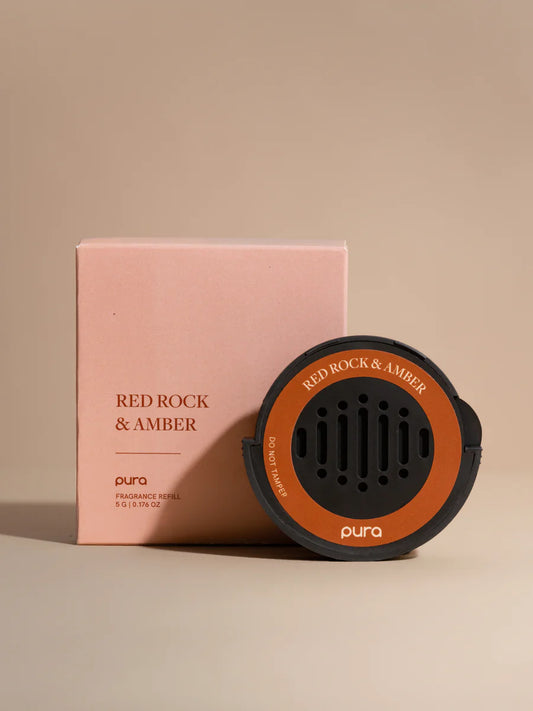 Pura Car Fragrance, Red Rock & Amber